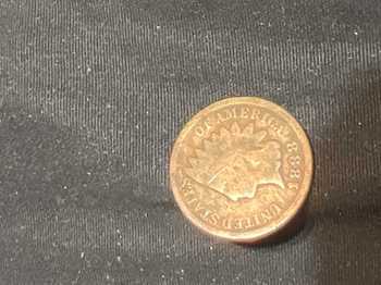 1888 indian head penny