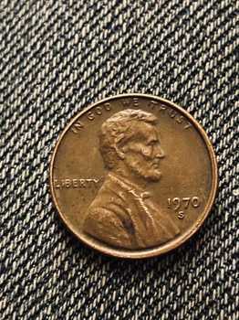 1970 s lincon cent