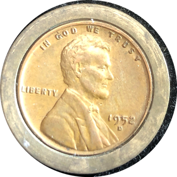 1963 D penny